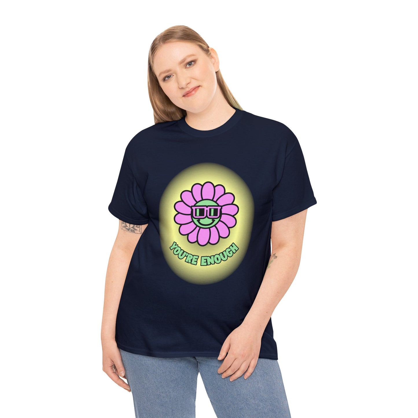 "Smiling Flower" Affirmation Tee