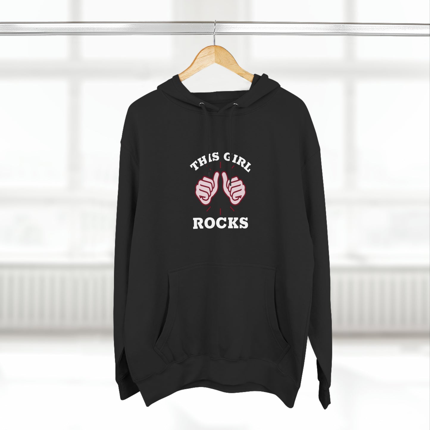 "This Girl Rocks" Confidence Hoodie