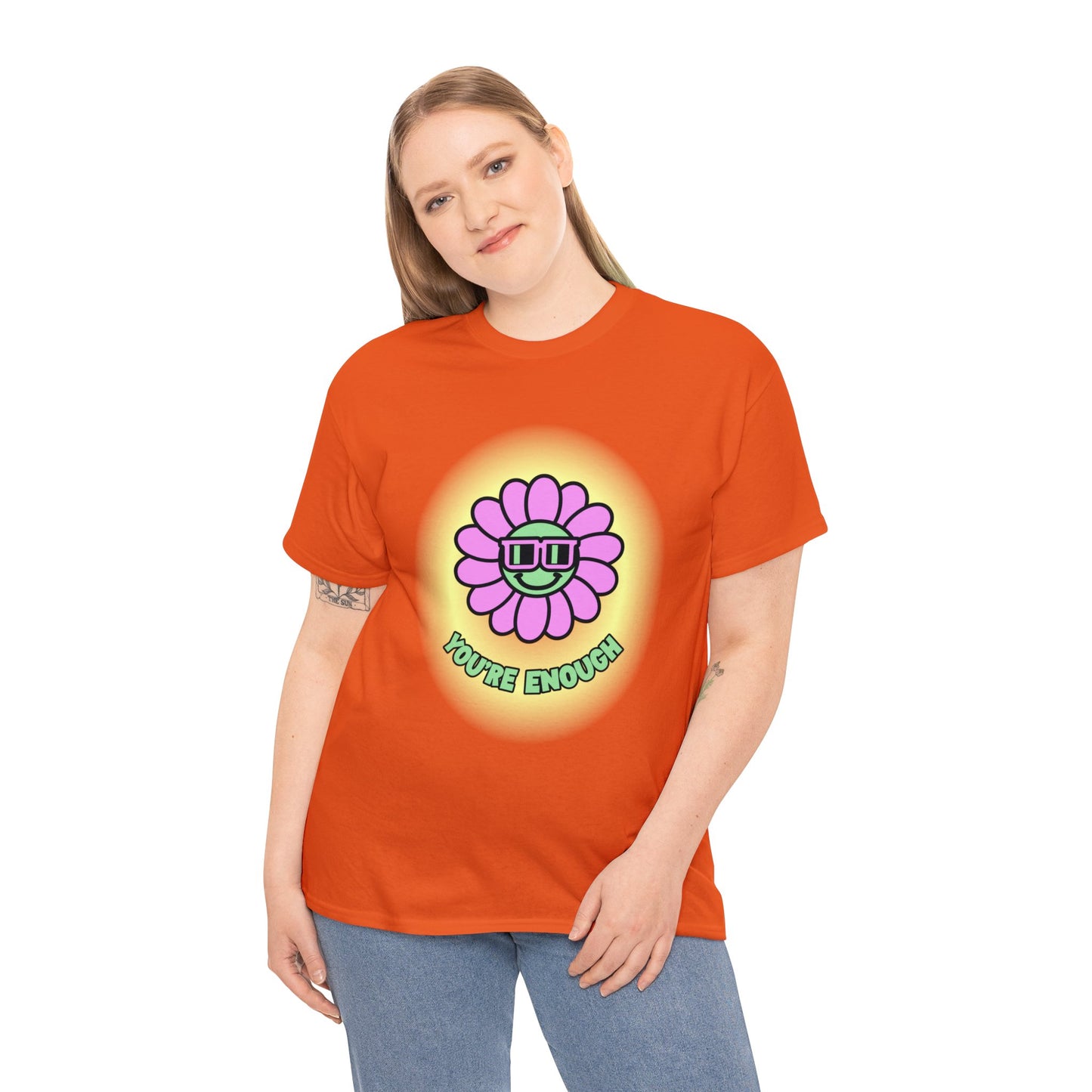 "Smiling Flower" Affirmation Tee