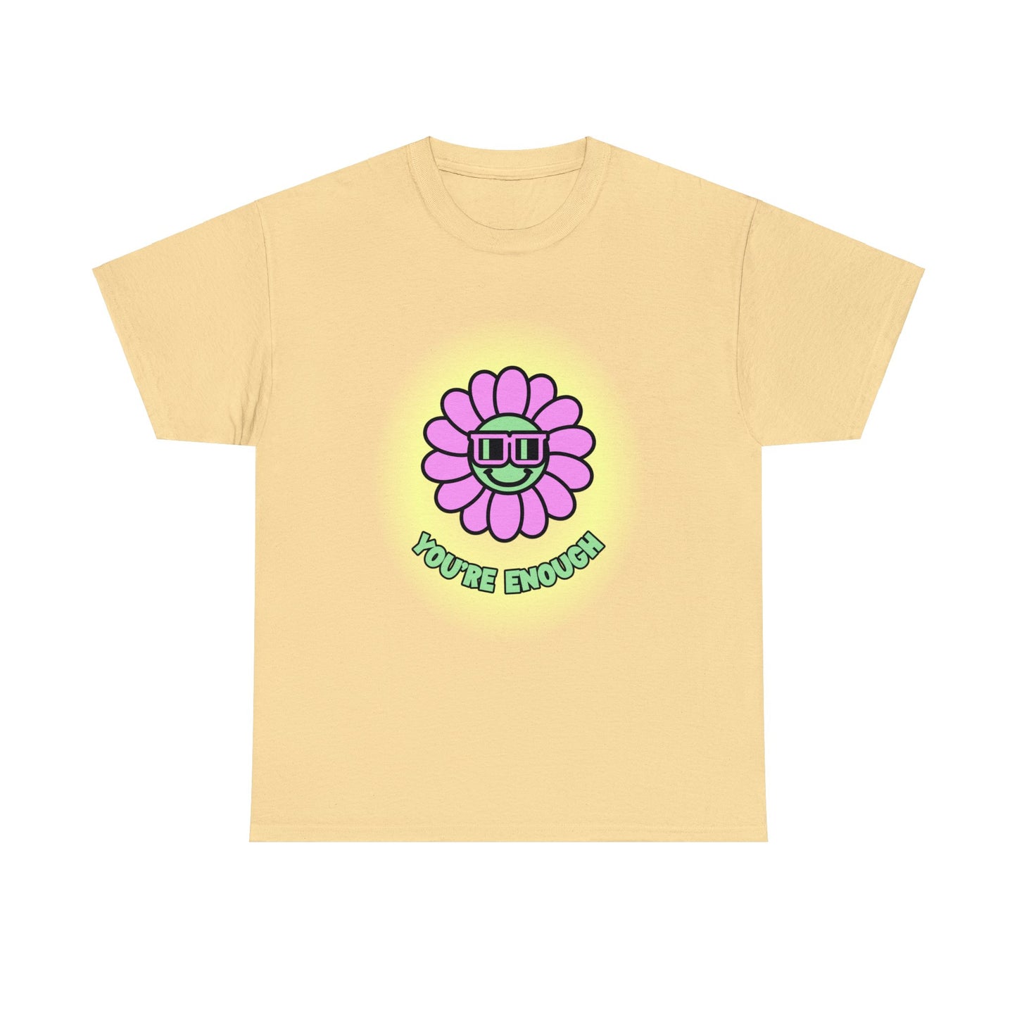 "Smiling Flower" Affirmation Tee