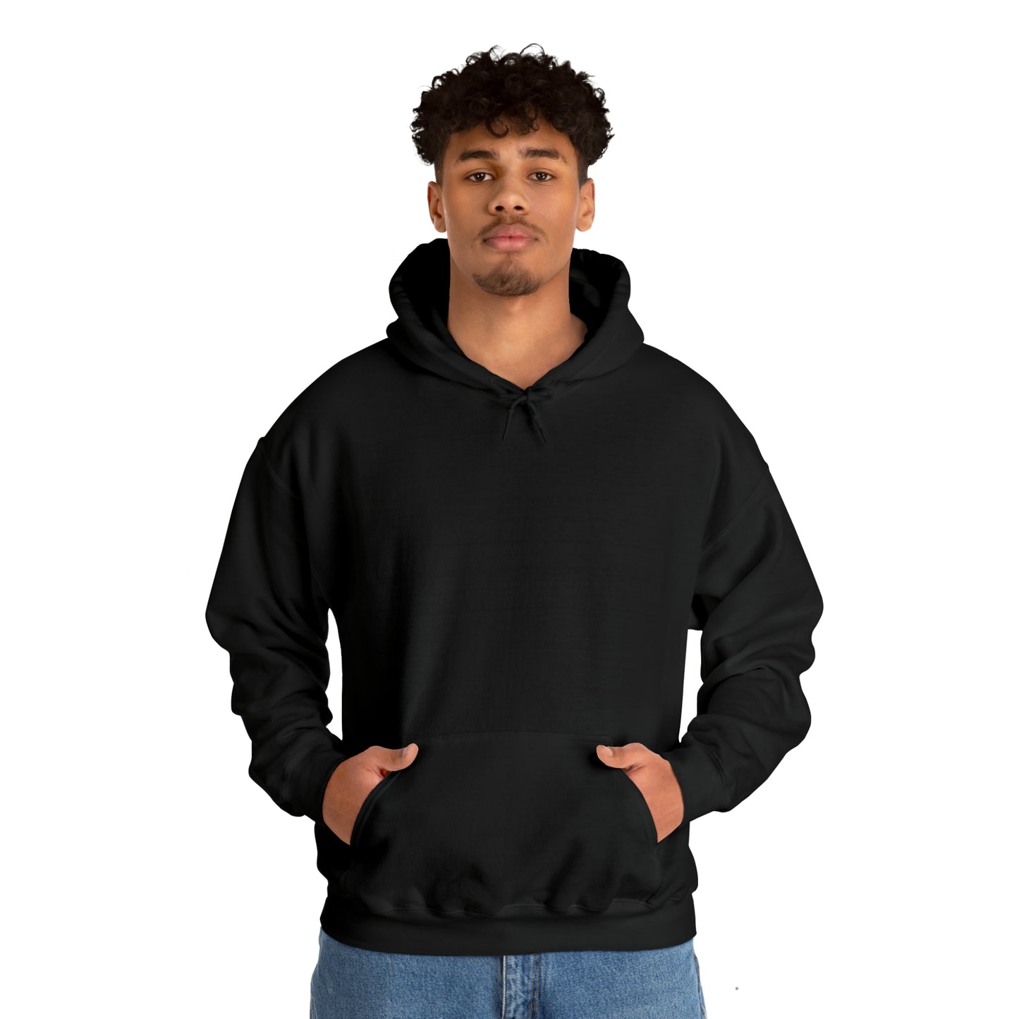 Mirror Hero Affirmation Hoodie on Unisex Heavy Blend™ Hooded Sweatshirt You Are A Superhero Reverse