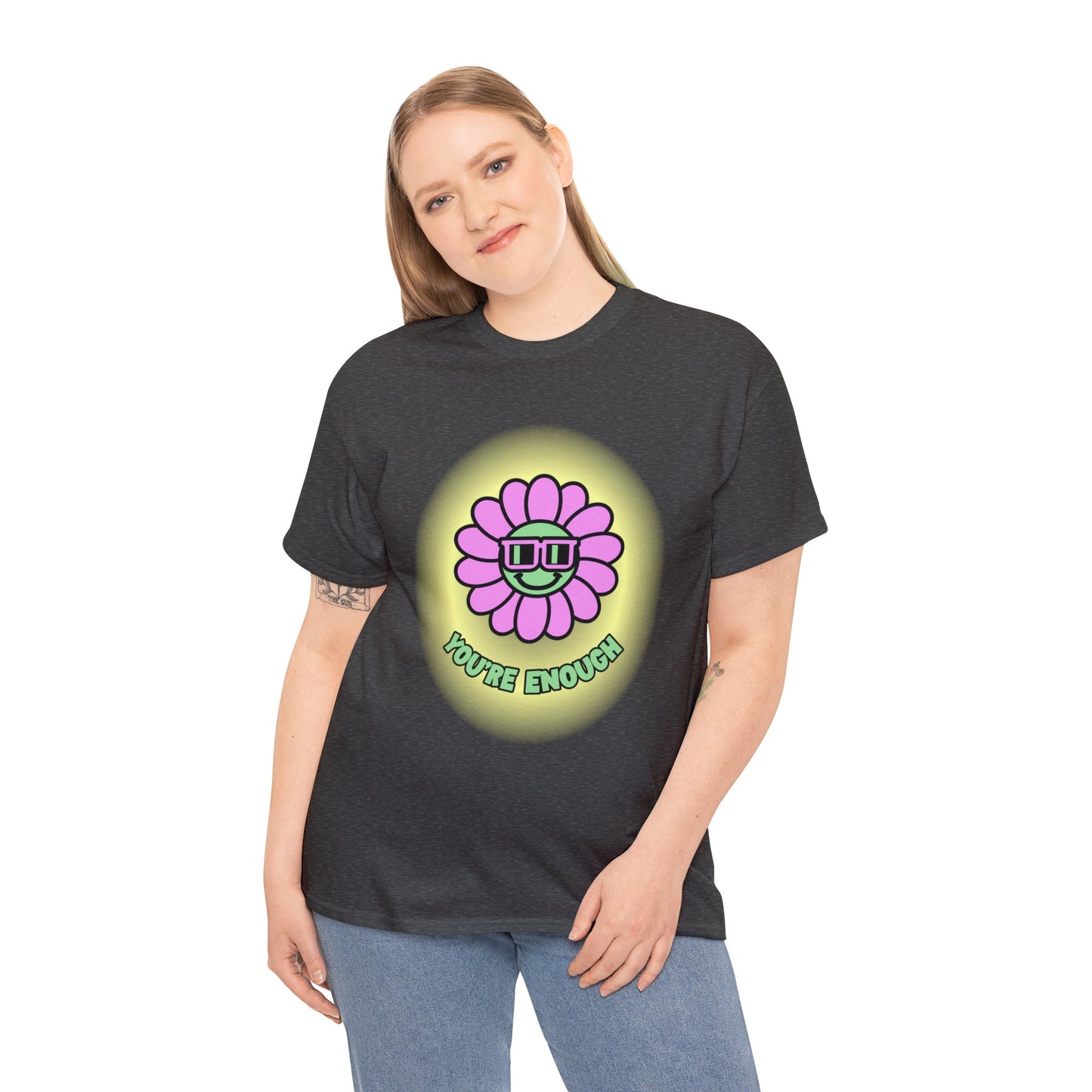 "Smiling Flower" Affirmation Tee