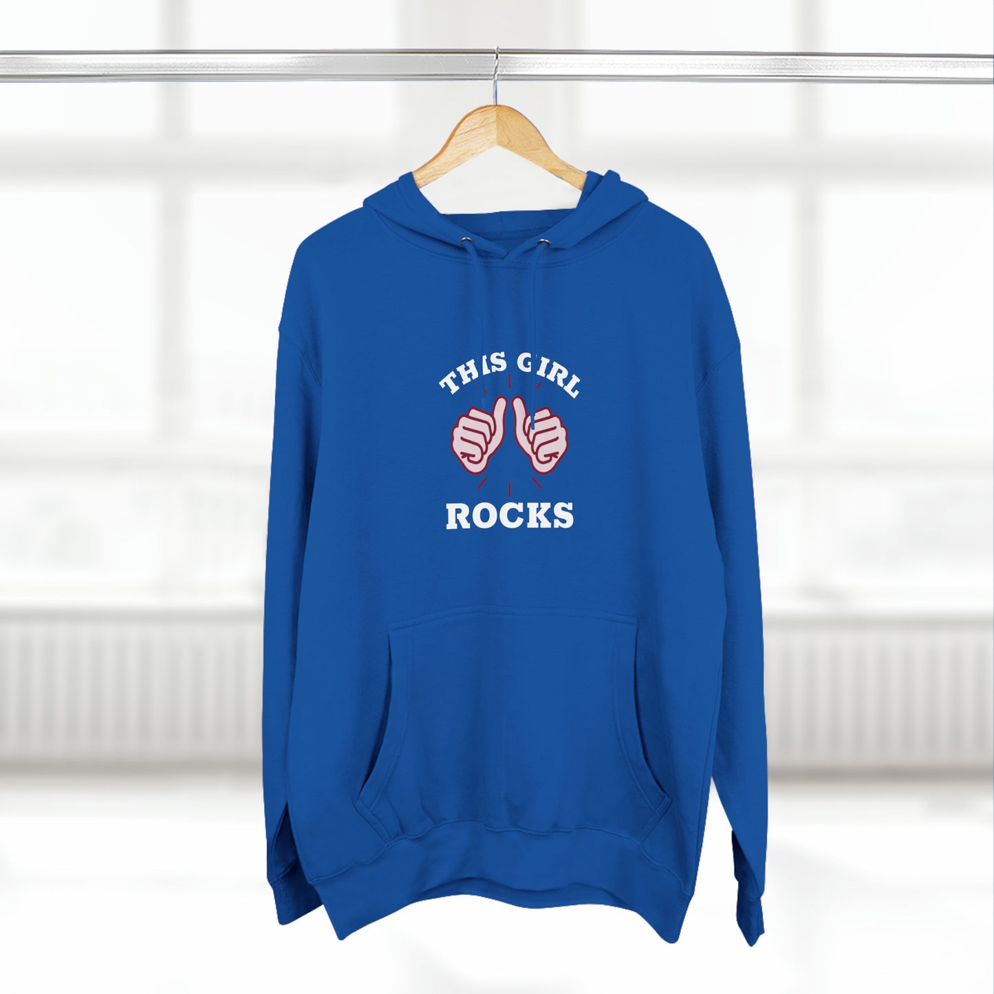 "This Girl Rocks" Confidence Hoodie