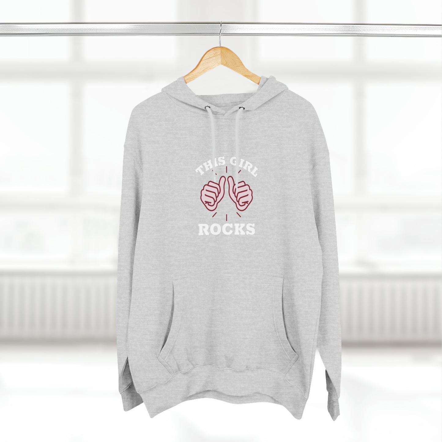 "This Girl Rocks" Confidence Hoodie