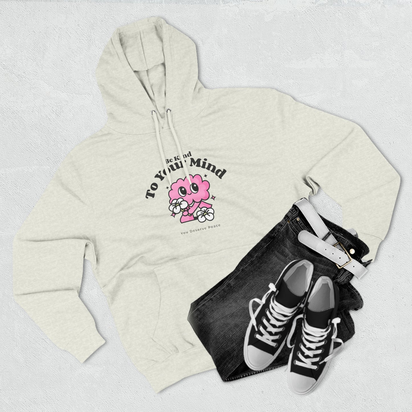 "Be Kind To Your Mind" Wellness Hoodie