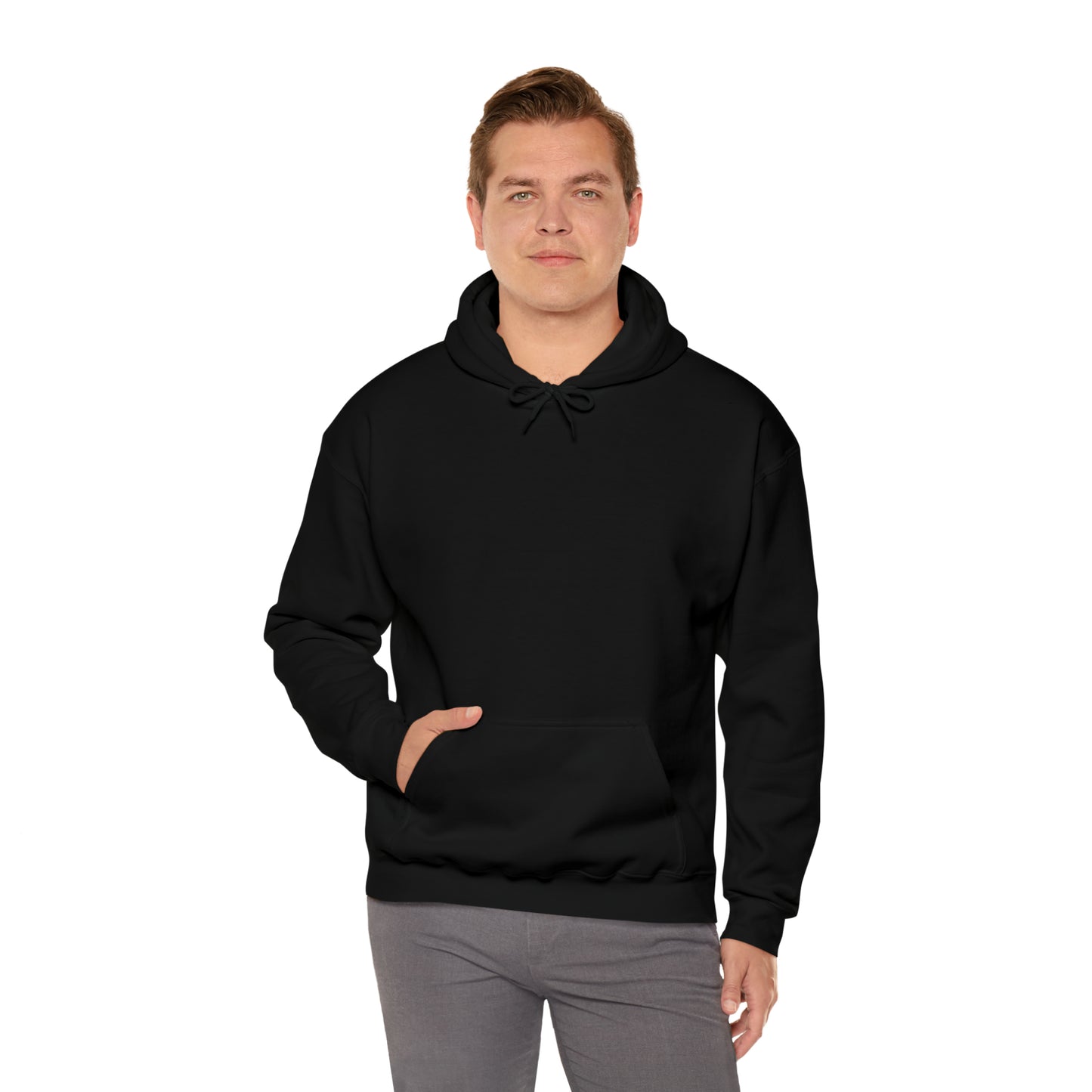 Mirror Hero Affirmation Hoodie on Unisex Heavy Blend™ Hooded Sweatshirt You Are A Superhero Reverse