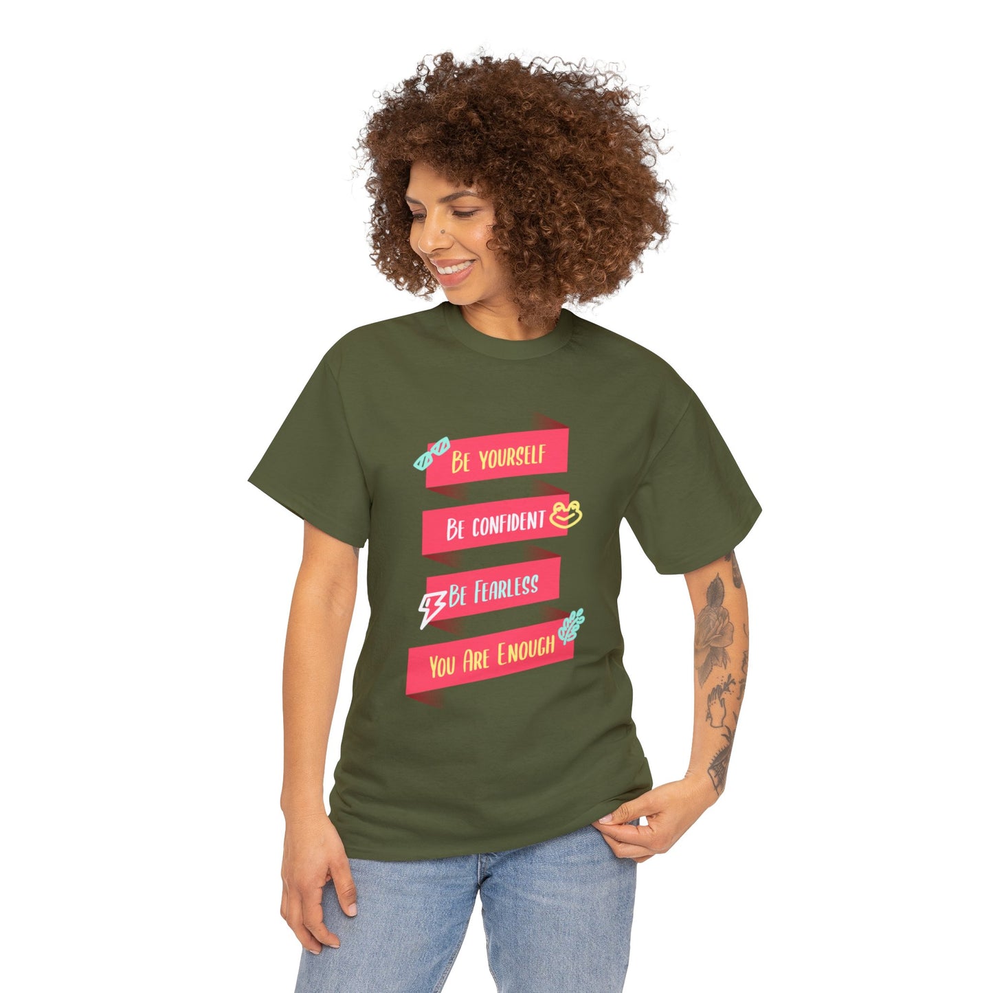 "Empowerment Mantra" Unisex Cotton Tee