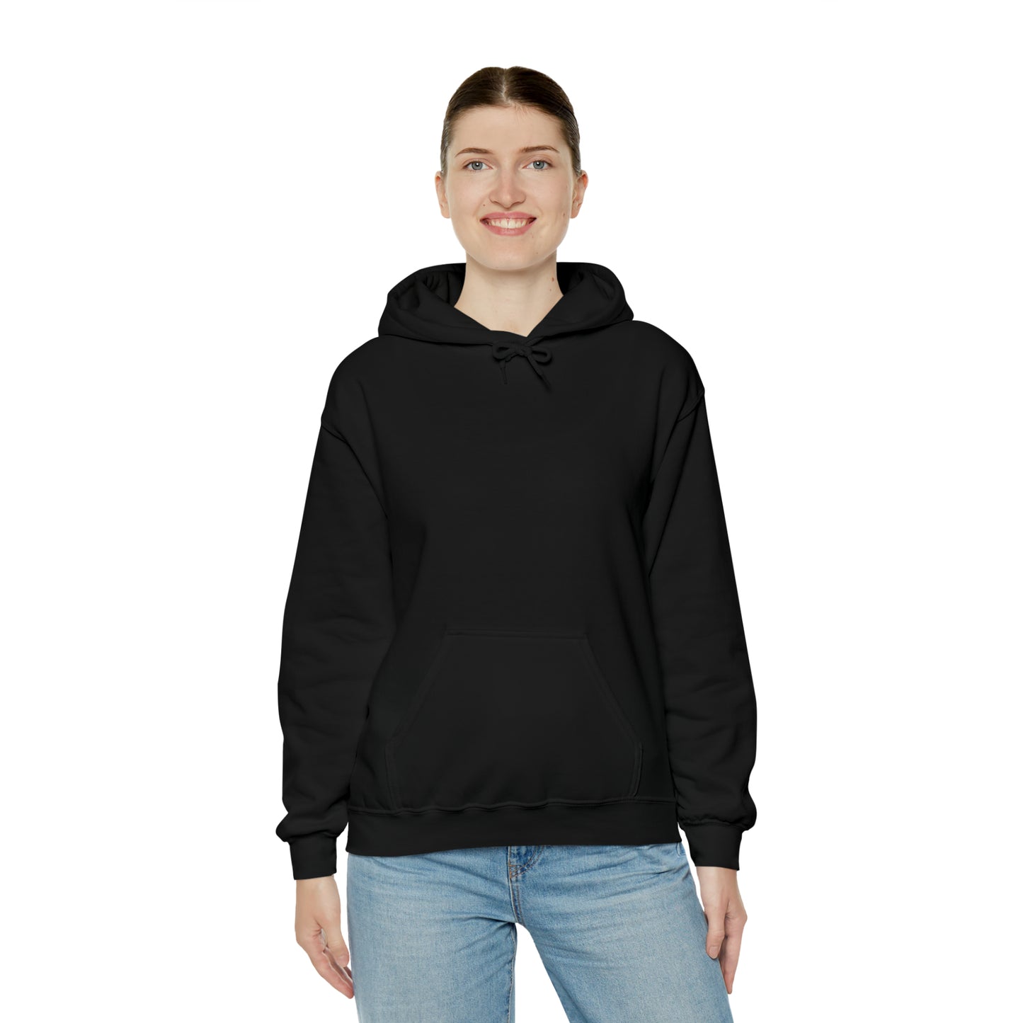 Mirror Hero Affirmation Hoodie on Unisex Heavy Blend™ Hooded Sweatshirt You Are A Superhero Reverse