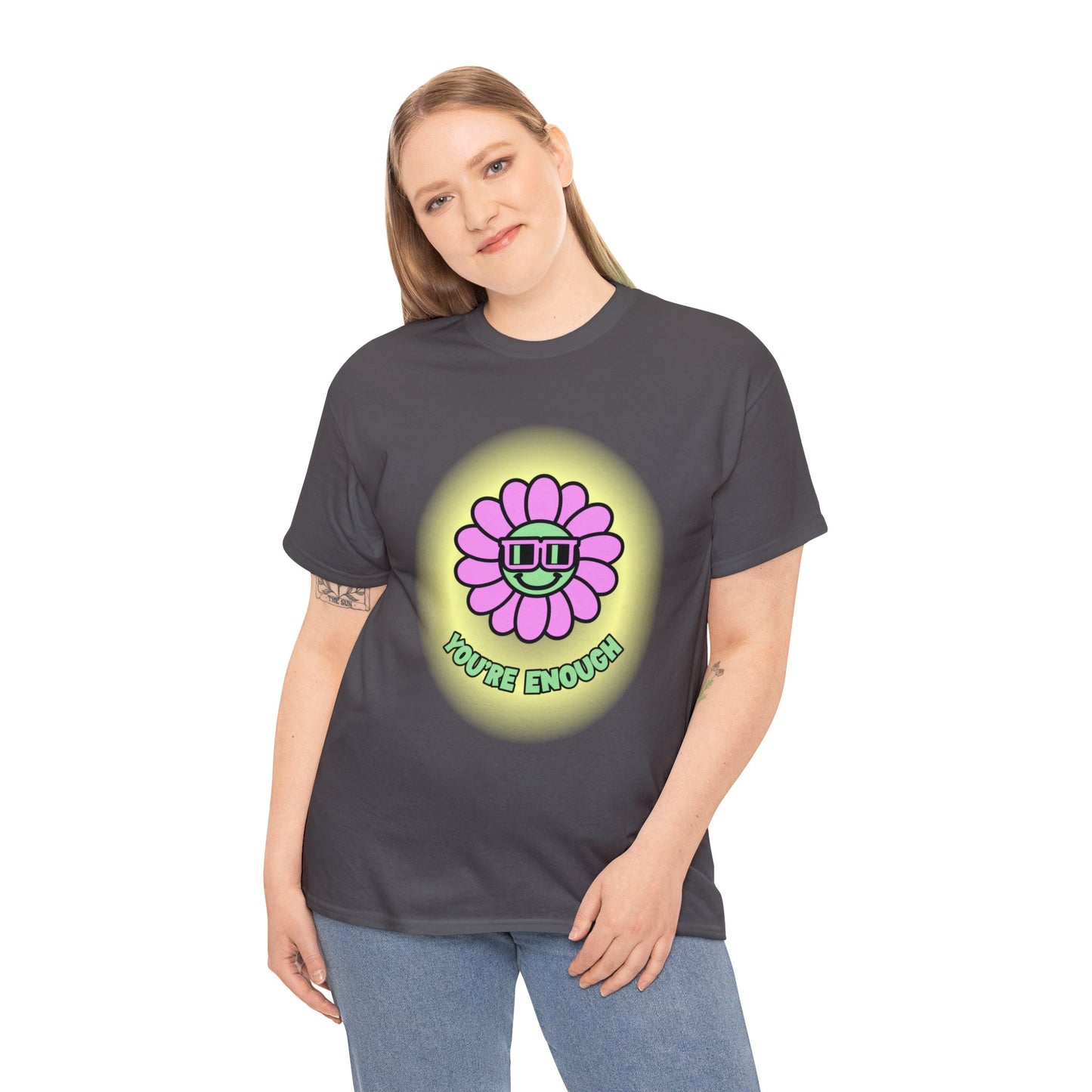 "Smiling Flower" Affirmation Tee