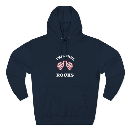 "This Girl Rocks" Confidence Hoodie