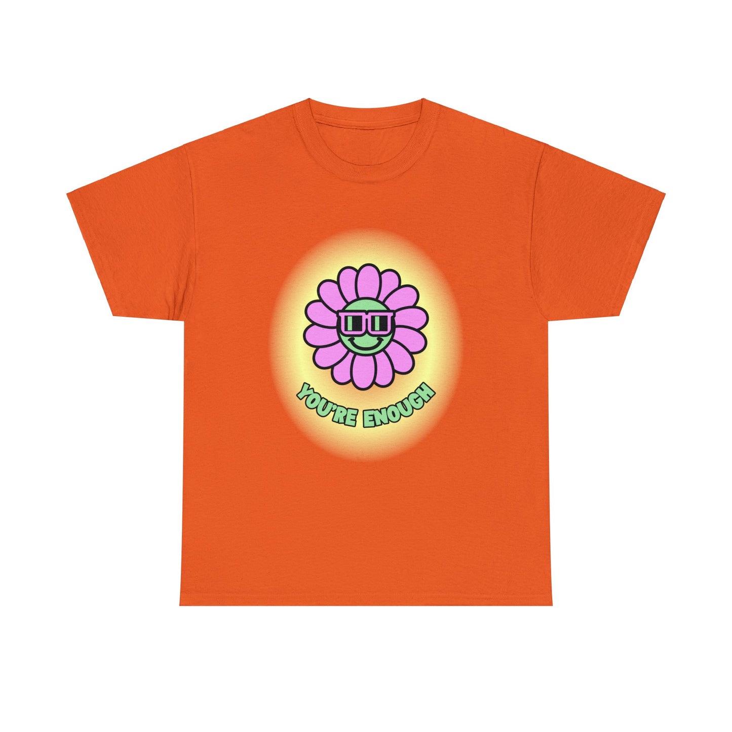 "Smiling Flower" Affirmation Tee