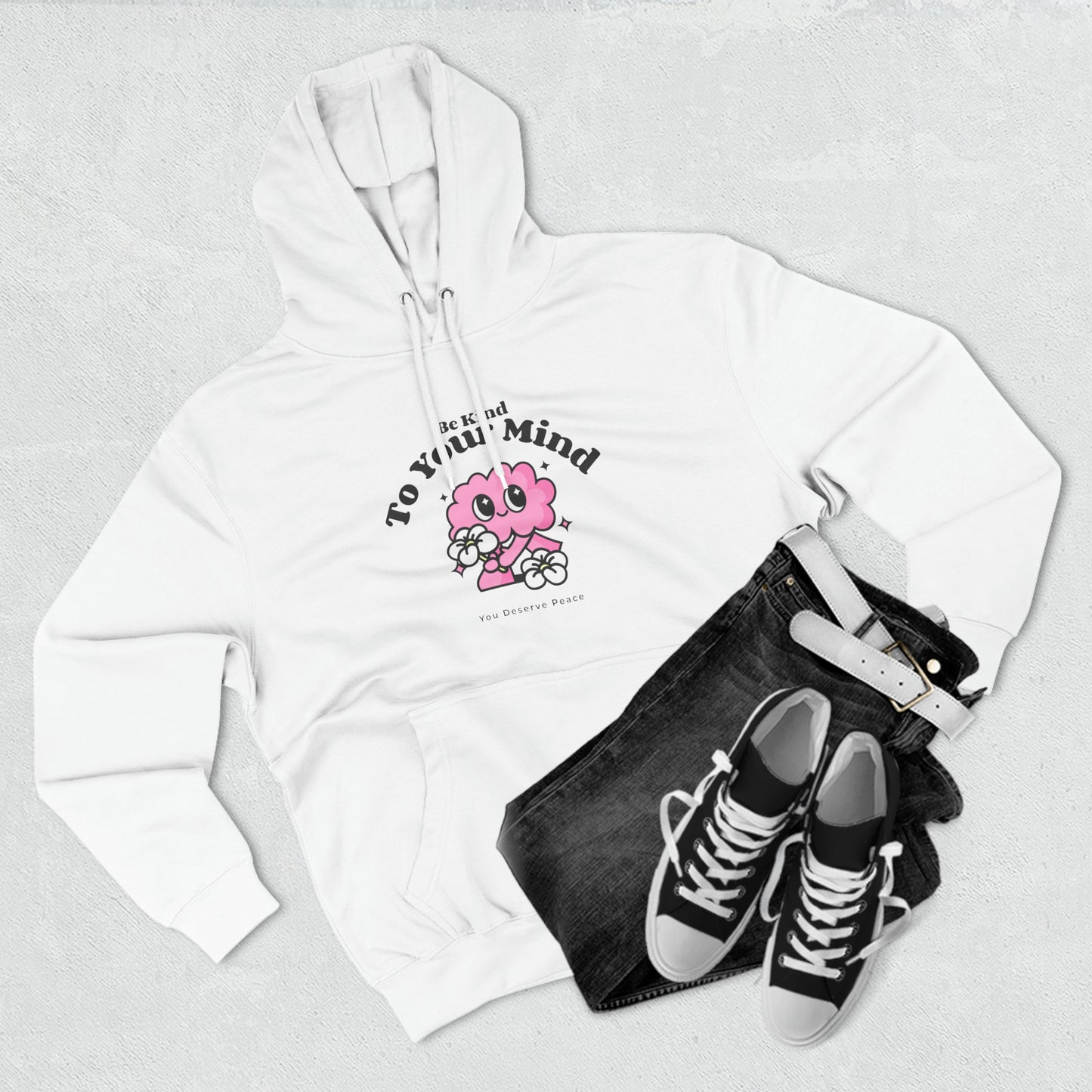 "Be Kind To Your Mind" Wellness Hoodie