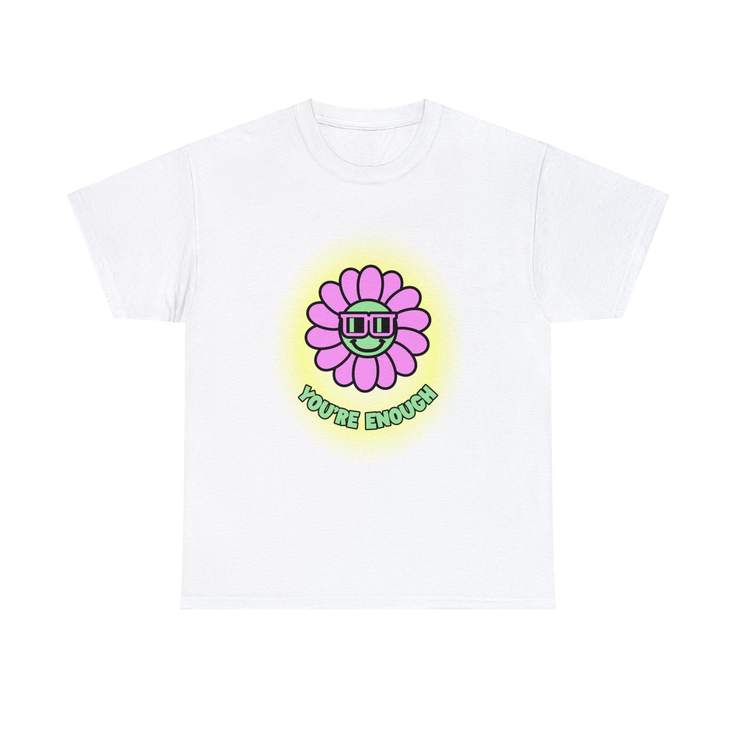 "Smiling Flower" Affirmation Tee