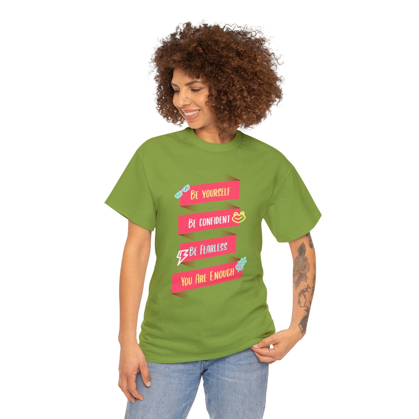 "Empowerment Mantra" Unisex Cotton Tee